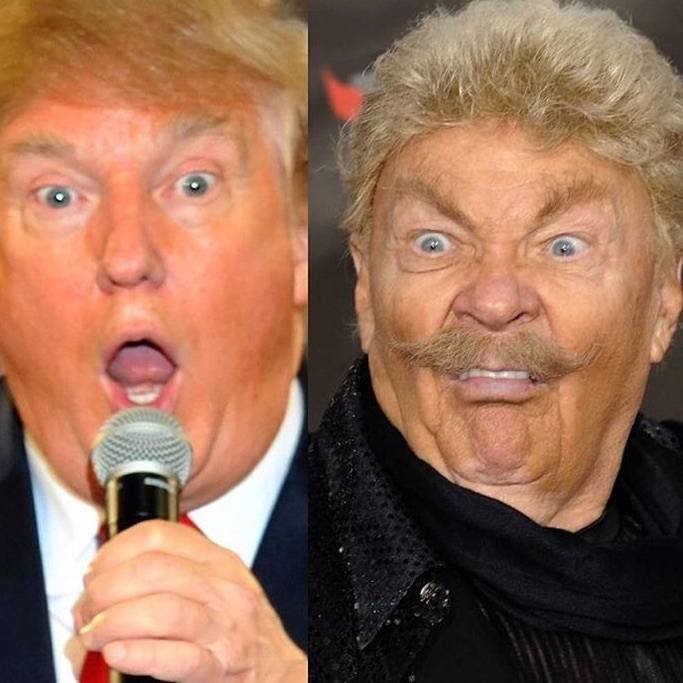 Donald Trump and Rip Taylor