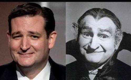 Ted Cruz and Grandpa Munster